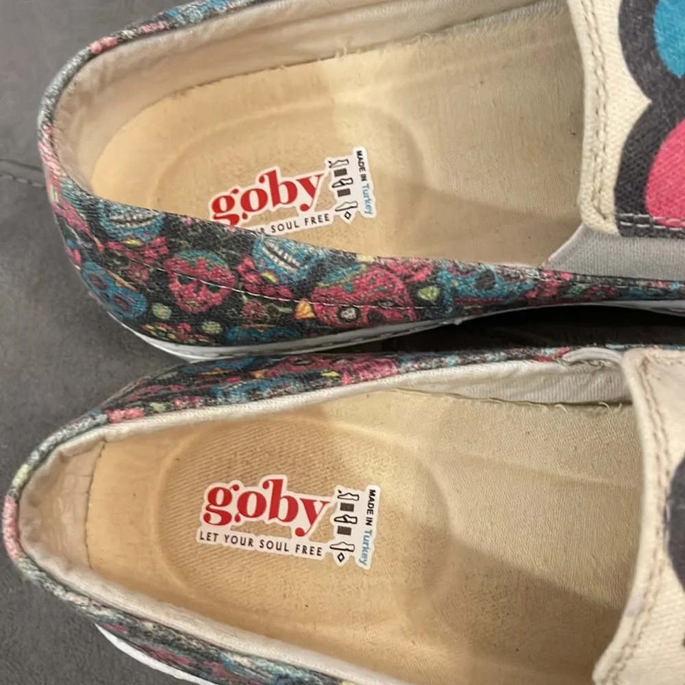 Goby Sugar Skull Slides Size 37 - Picture 4 of 6
